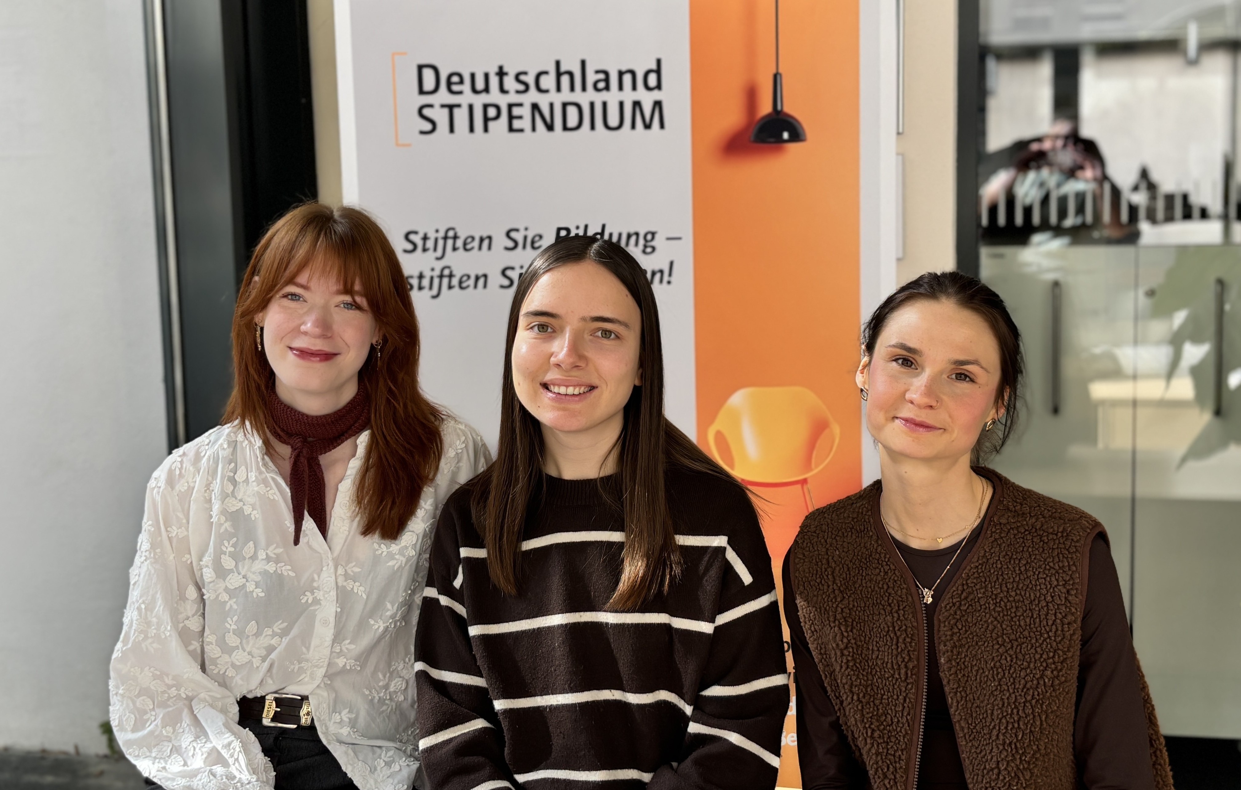 Stipendiatinnen der Otto-Friedrich-Universität Bamberg im Rahmen des Deutschland-Stipendiums